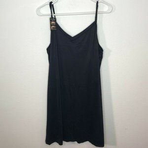 Women's 2 Looks in 1 Camisole  Tank Top Black S